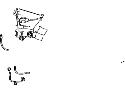 Lexus 85355-50081 Jar Assy, Windshield Washer