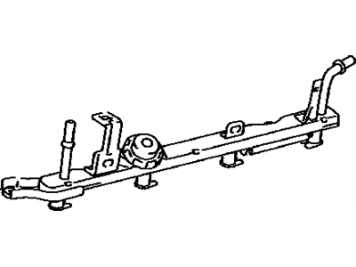 Toyota 23808-38020 Pipe Sub-Assembly, Fuel