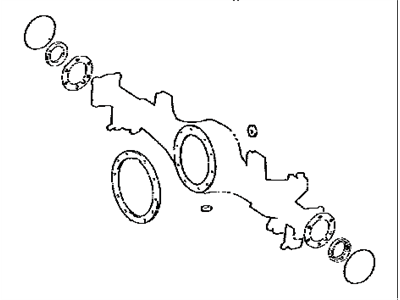 Toyota 04412-60500 Gasket Kit, Differential