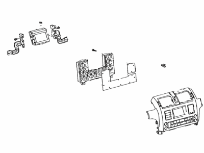 Lexus 55900-6AA20 CONTROL ASSY, AIR CO