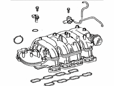 Lexus 17120-38040 Manifold Assembly, Intake