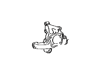Lexus 42304-48040 Carrier Sub-Assy, Rear Axle, RH