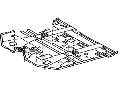 Lexus 58111-0E901 Pan, Front Floor