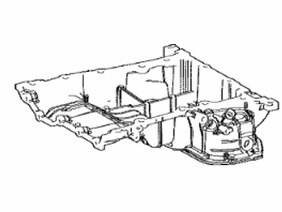 Lexus 12101-70110 Pan Sub-Assembly, Oil, N