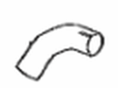 Lexus 16574-70030 Hose, Radiator, NO.4