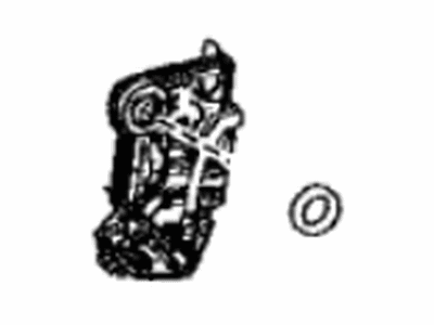 Lexus 69030-50441 Front Door Window Lock Assembly