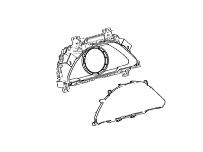 Lexus 83800-50N00 METER ASSY, COMBINAT