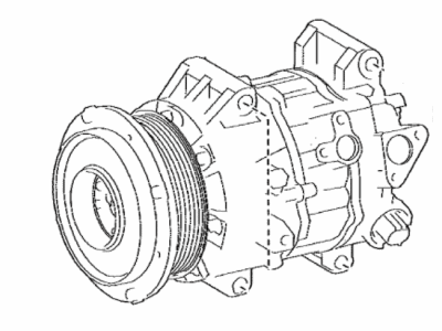 Lexus 88310-50250 COMPRESSOR ASSY, W/P