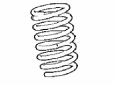 Lexus 48131-50370 Spring, Coil, FR
