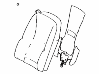 Lexus 71077-50N10-A4 COVER SUB-ASSY, RR S