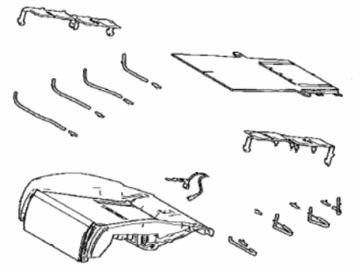 Lexus 71501-50052 Pad Sub-Assembly FR Sea