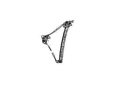 Lexus 69802-50051 REGULATOR SUB-ASSY