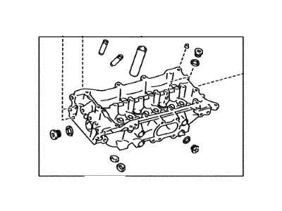 Lexus 11102-39356 HEAD SUB-ASSY, CYLIN
