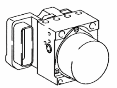 Lexus 44050-50A00 ACTUATOR Assembly, Brake