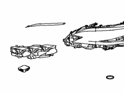 Lexus 81145-50D41 UNIT, HEADLAMP W/GAS