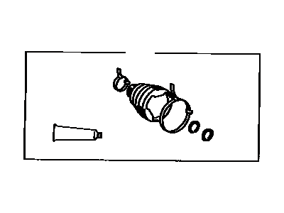 Toyota 04438-06052 Inner Boot