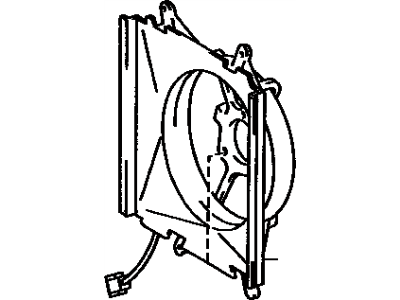 Toyota 16912-62020 Shroud Sub-Assy, Fan