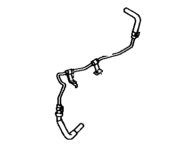 Toyota 44406-33012 Lower Return Hose