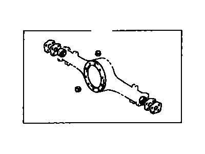 Toyota 04412-60070 Gasket Kit, Rear Differential Carrier