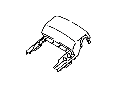 Lexus 45286-0E070-C0 Cover, Steering Column