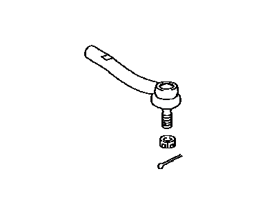 Lexus 45470-09110 Rod Assembly,Tie, LH