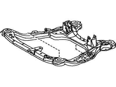 Lexus 51100-0E010 Frame Assy, Front