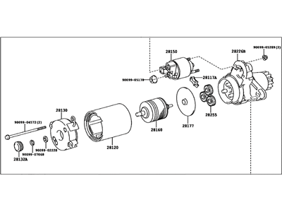 Lexus 28100-0P032 Starter Assy
