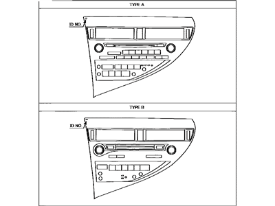 Lexus 86120-0E160 Receiver Assy, Radio