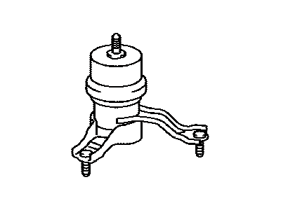 Toyota 12362-0P050 INSULATOR, Engine Mounting, RH