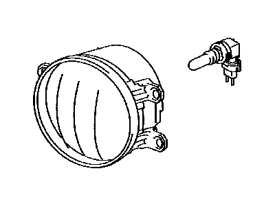 Toyota 81210-06070 Lamp Assembly, Fog, RH