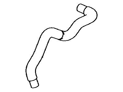 Lexus 16283-31020 Hose, Water By-Pass, NO.6
