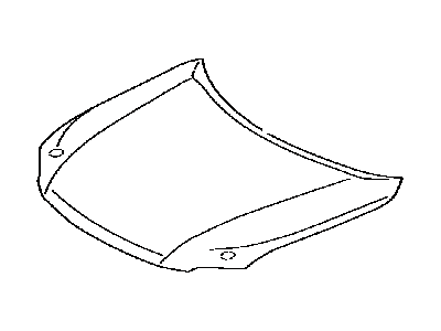 Lexus 53301-0E070 Hood Sub-Assembly