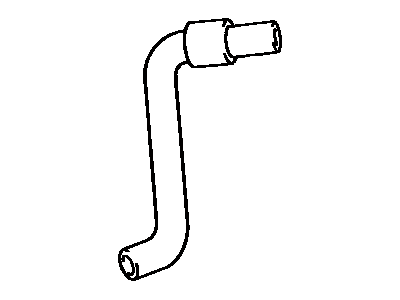 Toyota 16572-62010 Hose, Radiator, Outlet