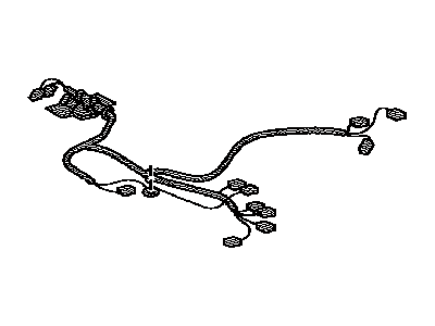 Lexus 82164-76020 Wire, Frame