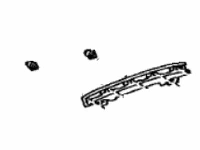 Lexus 75086-60041 Moulding Sub-Assy, Front Fender Wheel Opening, LH