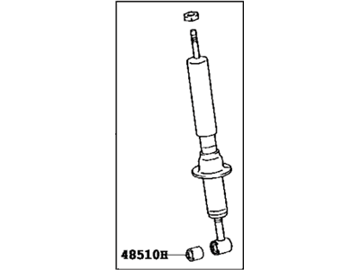 Lexus 48510-69195 ABSORBER Assembly, Shock