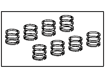 Lexus 13011-50162 Ring Set, Piston