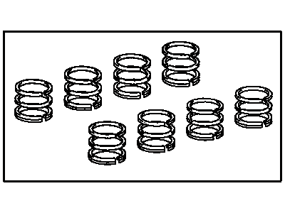 Toyota 13011-50160 Ring Set, Piston