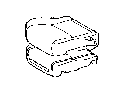 Lexus 71512-48280 Pad, Front Seat Cushion