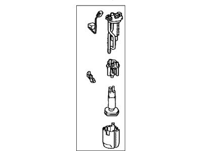 Toyota 77020-35060 Fuel Suction Tube Assembly W/Pump & Gage