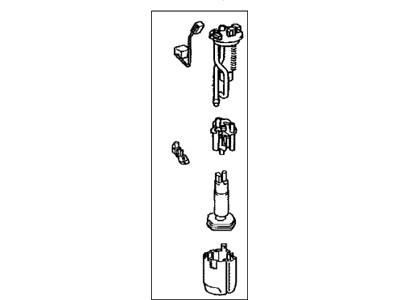 Toyota 77020-35101 Fuel Suction Tube Assembly W/Pump & Gage