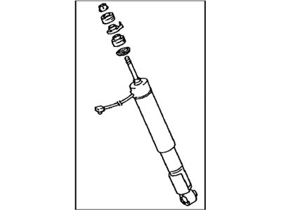 Lexus 48530-69185 ABSORBER Assembly, Shock