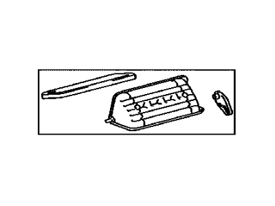 Lexus 87020-30020 Damper Assy, Heater Air