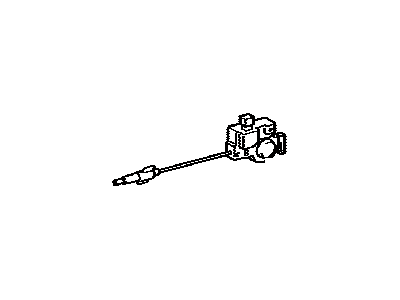 Lexus 77030-75010 Lock Assy, Fuel Lid W/Motor