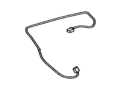 Lexus 86203-53020 Wire, Stereo Component, No.1