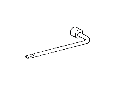 Lexus 09150-50010 Wrench, Hub Nut Box