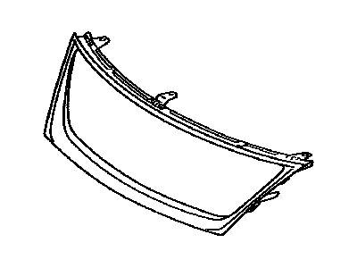 Lexus 53111-33430 Grille, Radiator