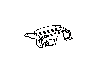 Lexus 55441-53070 Box, Instrument Panel