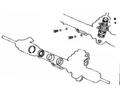 Lexus 04445-50012 Gasket Kit,Power Steering