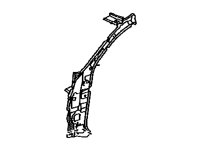 Lexus 61024-48050 Pillar Sub-Assembly, Front